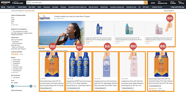 Amazon-home-page-with-bids